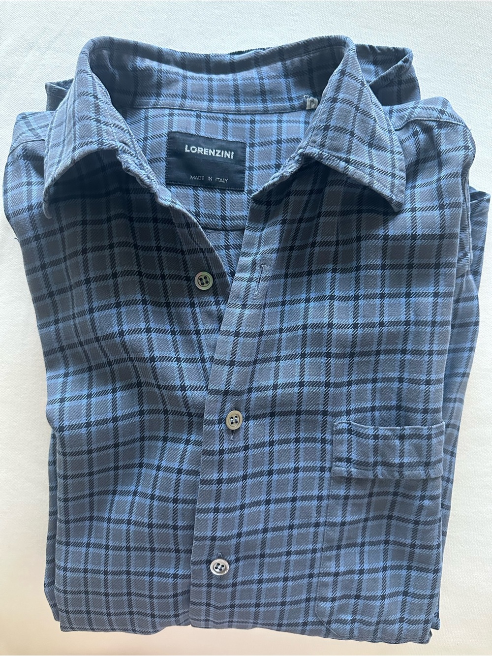 Lorenzini men’s shirt 100% soft cotton